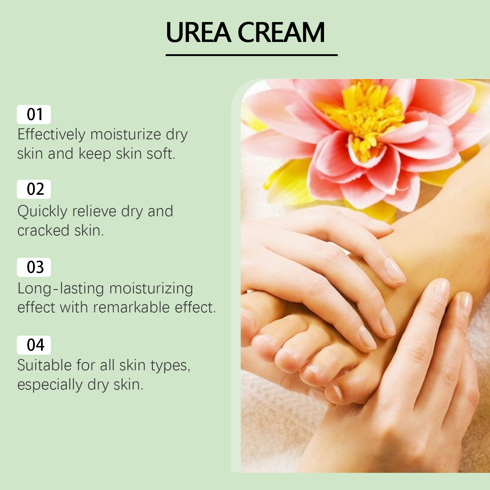 40% Urea Foot Care Cream Overn – обзор и цена Urea Foot Cream