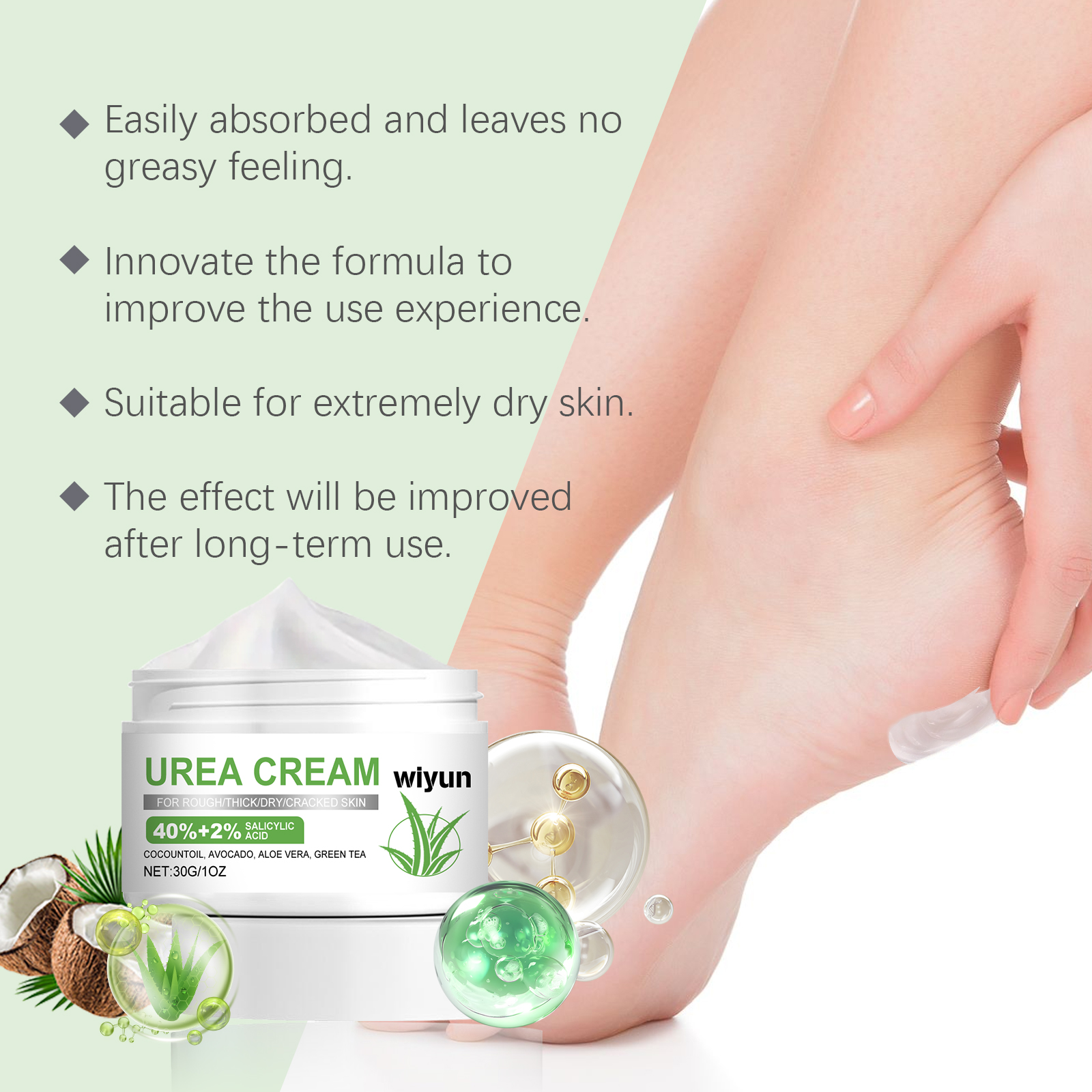 40% Urea Foot Care Cream Overn – обзор и цена Urea Foot Cream