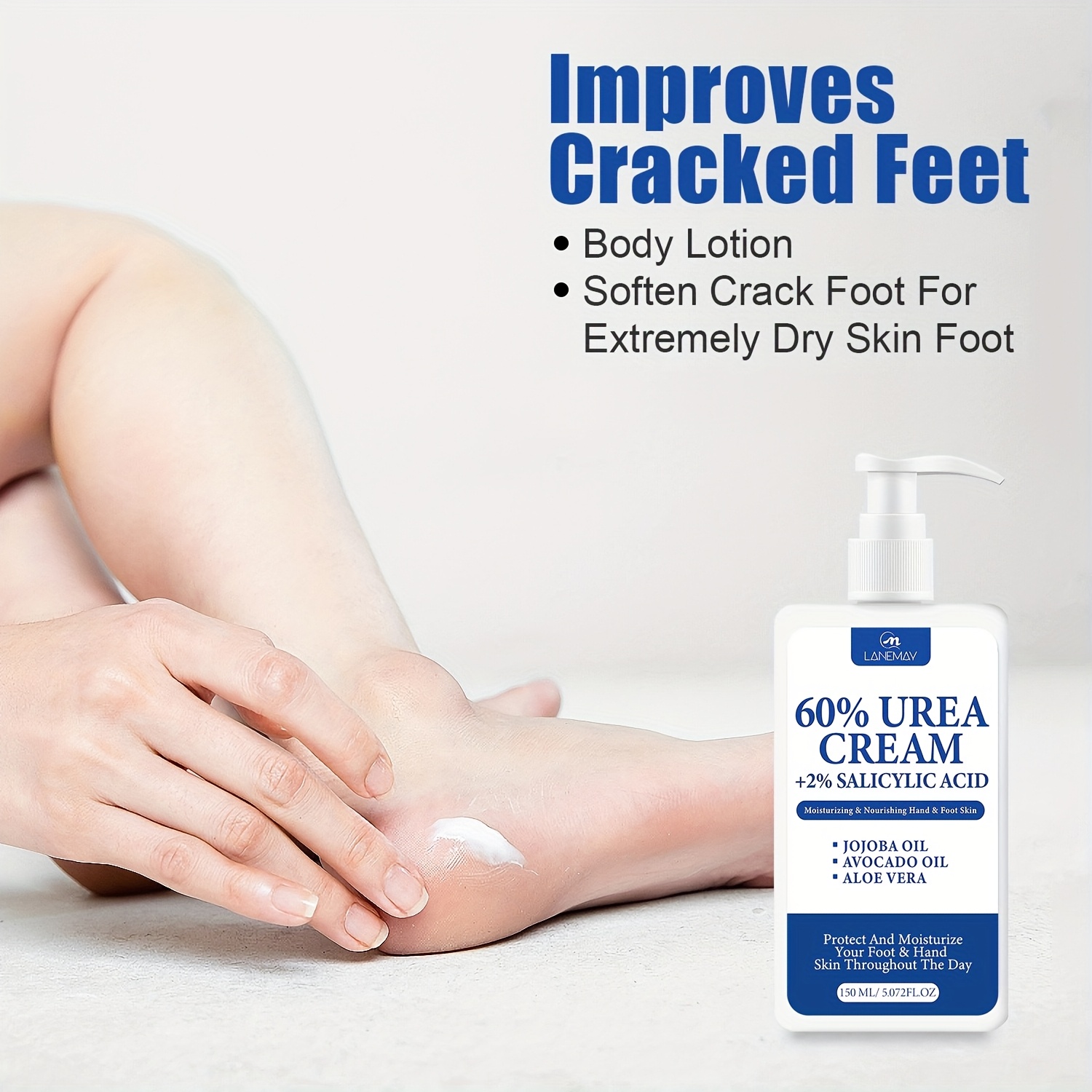 150ml 60% Urea Cream For Feet  – обзор и цена Urea Foot Cream