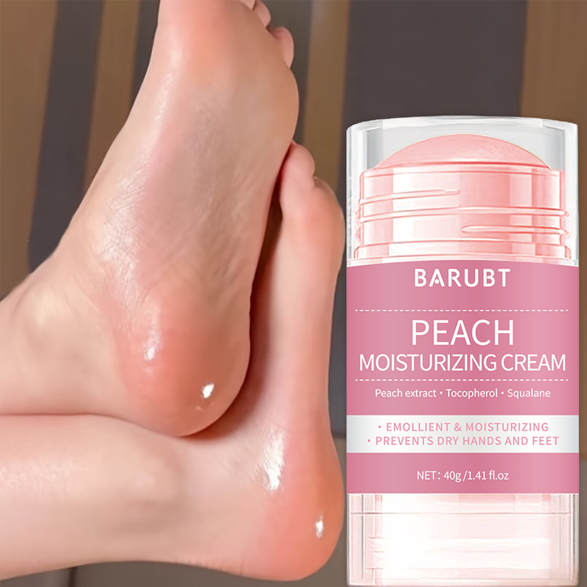 Peach urea mud film rod, salic – обзор и цена Urea Foot Cream
