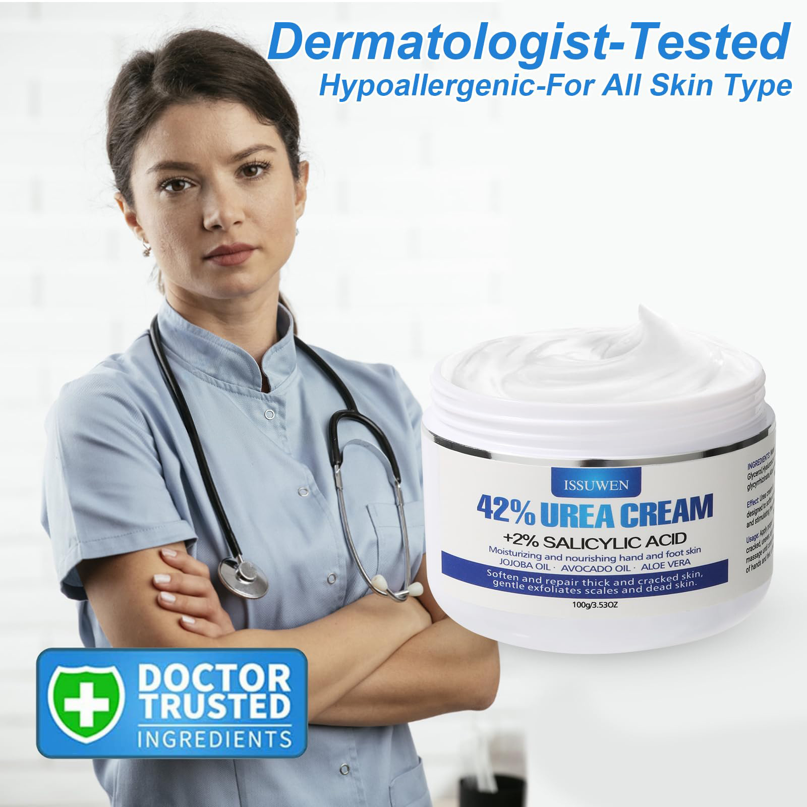 Urea Cream 42% Plus Salicylic  – обзор и цена Urea Foot Cream